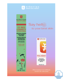 Erborian CC red correct 45 ml + regalo Skin Therapy aceite facial 10 ml
