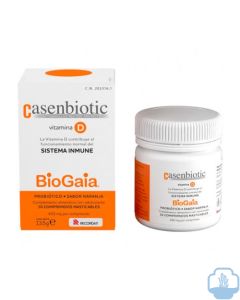 Casenbiotic vitamina D 30 comprimidos masticables sabor naranja