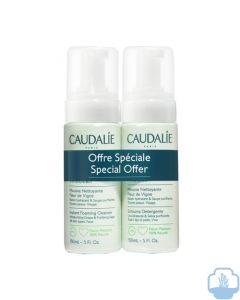 Caudalie espuma limpiadora duplo 2x150ml