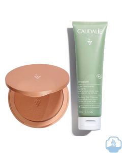 Caudalie Vinocrush Polvos sol bronceadores 8.5 g regalo gelatina limpiadora 150ml