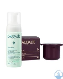 Caudalie Premier Cru crema recarga 50 ml + regalo Vinoclean espuma limpiadora 150ml