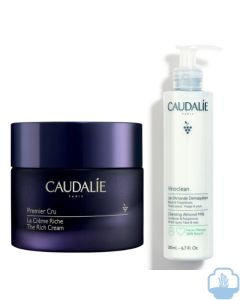 Caudalie Premier cru la crema rica 50 ml + regalo Vinoclean leche desmaquillante 200 ml 