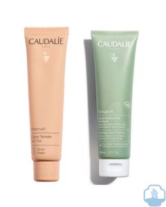 Caudalie Vinocrush Crema Color tono 3 30 ml regalo Vinopure gelatina limpiadora purificante 150ml