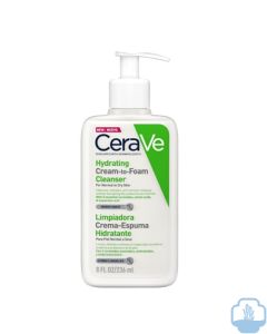 Cerave limpiadora crema-espuma hidratante 236 ml