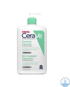 Cerave gel limpiador espumoso familiar 1 L