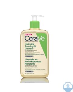 Cerave limpiador aceite espumoso hidratante 473 ml 