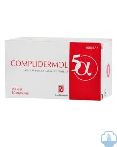 Complidermol 5 alfa cabello  60 Caps