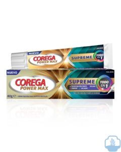 Corega power max supreme todo en 1 tubo 40 g 