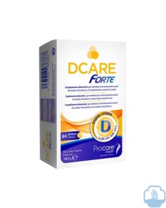 Dcare forte 84 cápsulas 