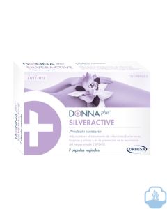 Donna Plus Silveractive 7 Cápsulas Vaginales