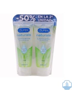 Durex lubricante Naturals Intimate Gel 2 ud x 100ml