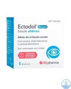 Ectodol Retard solución oftálmica 30 monodosis