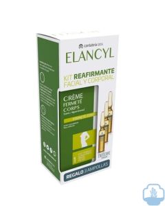 Elancyl crema reafirmante corporal 200 ml + regalo 3 ampollas Endocare tensage