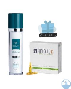 Endocare cellage crema antiedad 50ml + regalo endocare ampollas 3 unidades