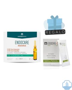 Endocare c ampollas oil free  30 ampollas + regalo endocare c peel mascarilas