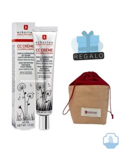 Erborian cc cream tono dore 45 ml + regalo neceser erborian 