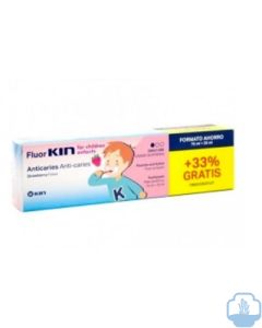 Fluor kin pasta infantil fresa 100ml