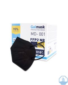 Galmask mascarilla FFP2 negra 1 unidad