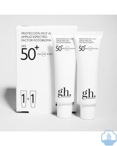 GH gema herrerias proteccion amplio espectro spf 50 pack 2 x 50 ml