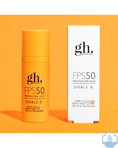 GH protección solar doble D SPF50 Lola color claro 50 ml