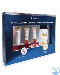 Heliocare 360 Mineral tolerance regalo protocolo día y noche Skin resist