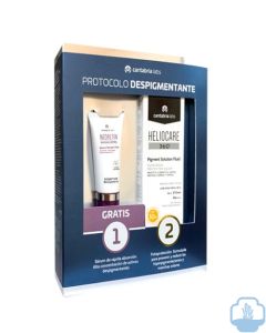 Heliocare 360º Pigment solution fluid SPF50 50 ml + regalo Neoretin discrom serum booster fluid 15 ml