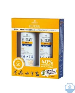 Heliocare 360º sport spray SPF 50 duplo 2x100 ml 