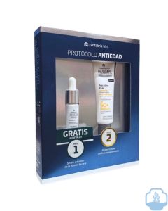 Heliocare Age active fluid SPF 50 ml regalo Endocare Hyaluboost age barrier serum 10 ml 
