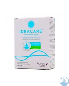 Idracare Gel Hidratante Vaginal 8 Cánulas Monodosis 5 ml