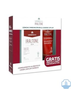 Iraltone AGA 60 cápsulas + champú fortificante 75 ml 