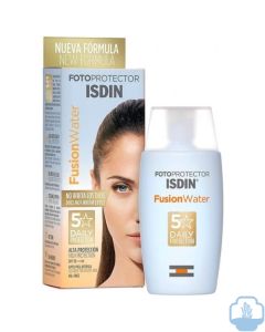 Isdin fotoprotector fusion water spf 50 proteccion muy alta 50ml