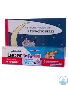 Lacer infantil gel dental sabor fresa