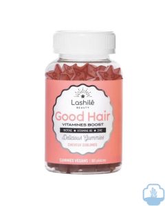 Lashilé Good hair vitaminas cabello 60 gominolas