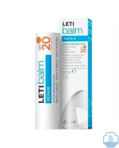 Letibalm Stick protector SPF 20 nariz y labios 4.5 g