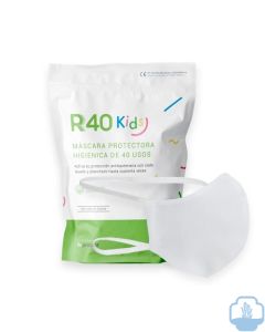 Mascarilla R40 Kids lavable junior 1 unidad