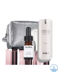 Medik8 R-Retinoate Eye dia noche serum 15ml regalo neceser con Medik8 C Tetra serum 8 ml 