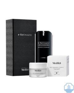 Medik8 r-Retinoate Intense noche 50 ml regalo Daily radiance Vitamina C crema spf 30 12.5 ml 