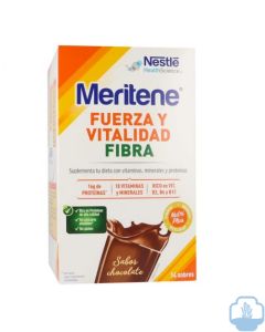 Meritene fibra chocolate 14 sobres