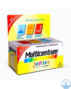 Multicentrum Junior 30 Comprimidos Masticables