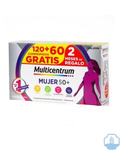 Multicentrum mujer 50+ 120 comprimidos regalo 60 comprimidos 