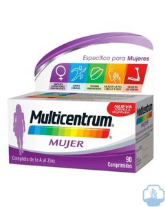 Multicentrum mujer 90 comprimidos