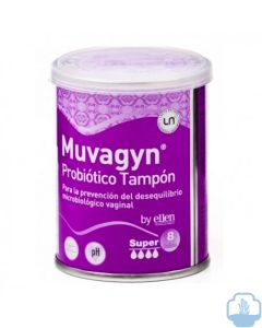 Muvagyn probiótico tampón super 9ud