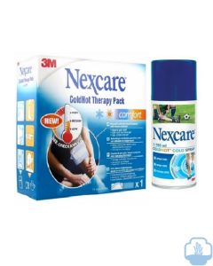 Nexcare bolsa frío calor coldhot Comfort + regalo Nexcare spray frío 150 ml