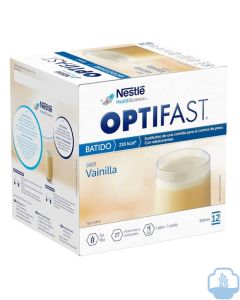 Optifast batido vainilla 12 sobres 