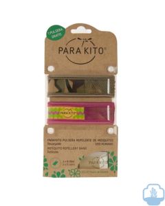 Parakito pulsera antimosquitos duplo