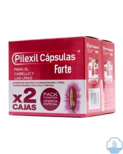 Pilexil forte capsulas cabello duplo