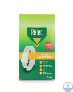 Relec pulsera con citronela blanca 1 unidad