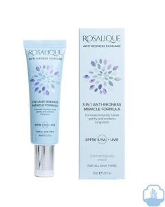 Rosalique 3 en 1 Anti-Redness Miracle fórmula SPF50 30 ml