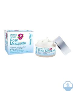 Saluvital crema rosa mosqueta facial piel seca regalo crema corporal