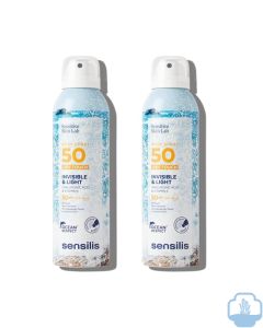 Sensilis fotoprotector Body spray 50+ invisible & light duplo 2x200 ml